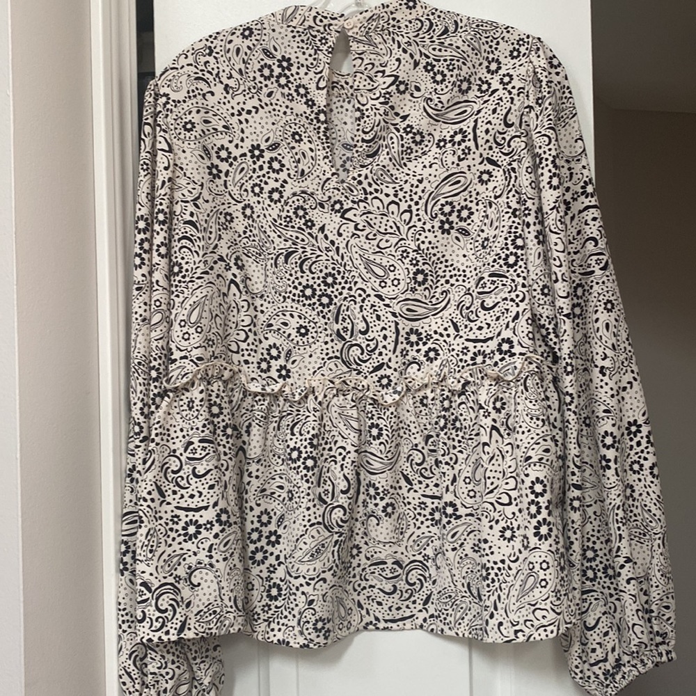 SANCTUARY Women's Peplum Blouse - Picture 2 of 5